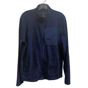 Banana Republic Sweater Jacket Men's Size L Color Navy Blue